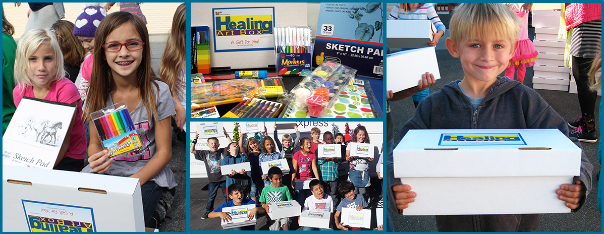 Give Pain A Voice: 1000 Art Boxes to 1000 Kids